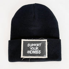 Load image into Gallery viewer, Support Your Homies - Black Knit
