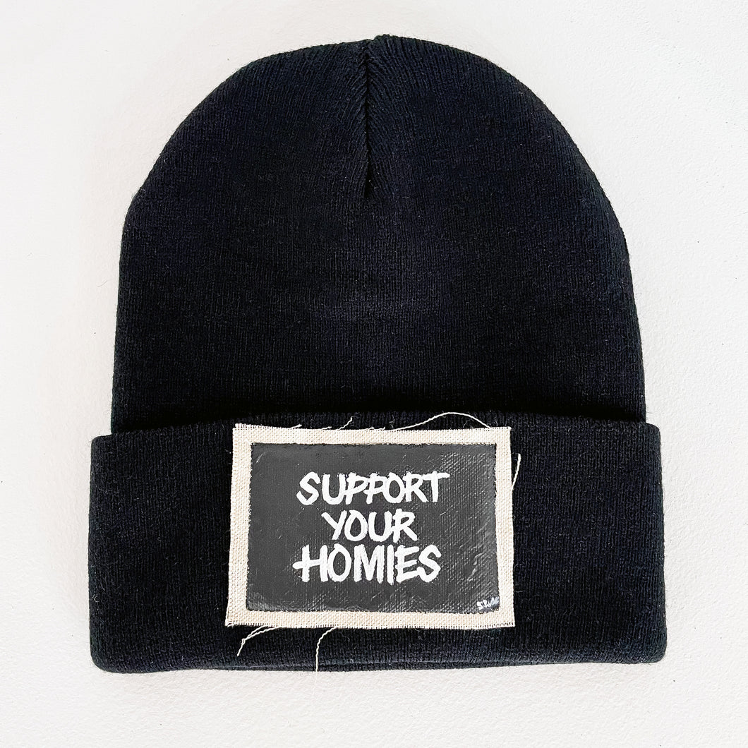 Support Your Homies - Black Knit