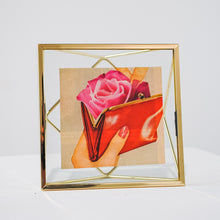 Load image into Gallery viewer, Original Laura Collins Cut Collage &quot; Counterfeit&quot; at salonlb.
